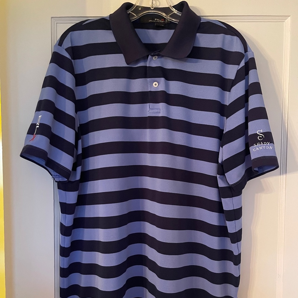 RLX striped polo